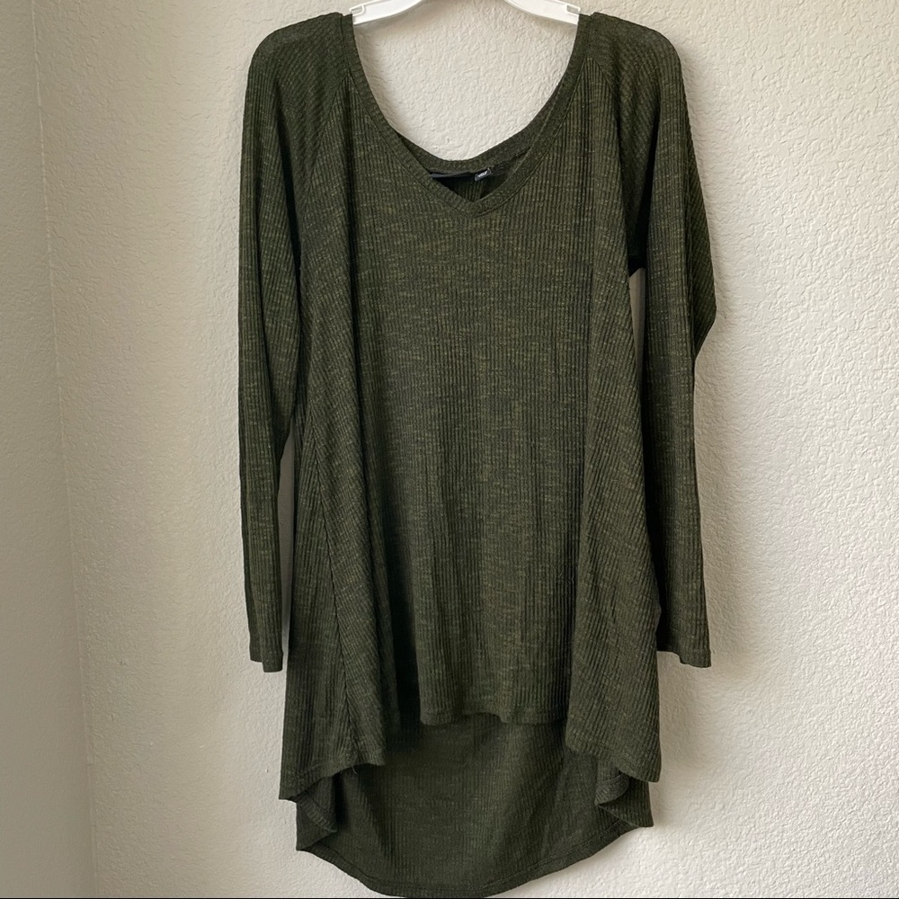 A.N.A long sleeve tunic shirt